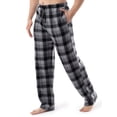 thumbnail image 5 of Fruit of the Loom Men's Plaid Fleece Pajama Pant 2-Pack, Sizes S-5XL, 5 of 13