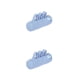 thumbnail image 1 of Seitruly Corrector de dedos separación antiescaras entrenamiento separador almohadilla cuidado de la salud Azul 2piezas, 1 of 6