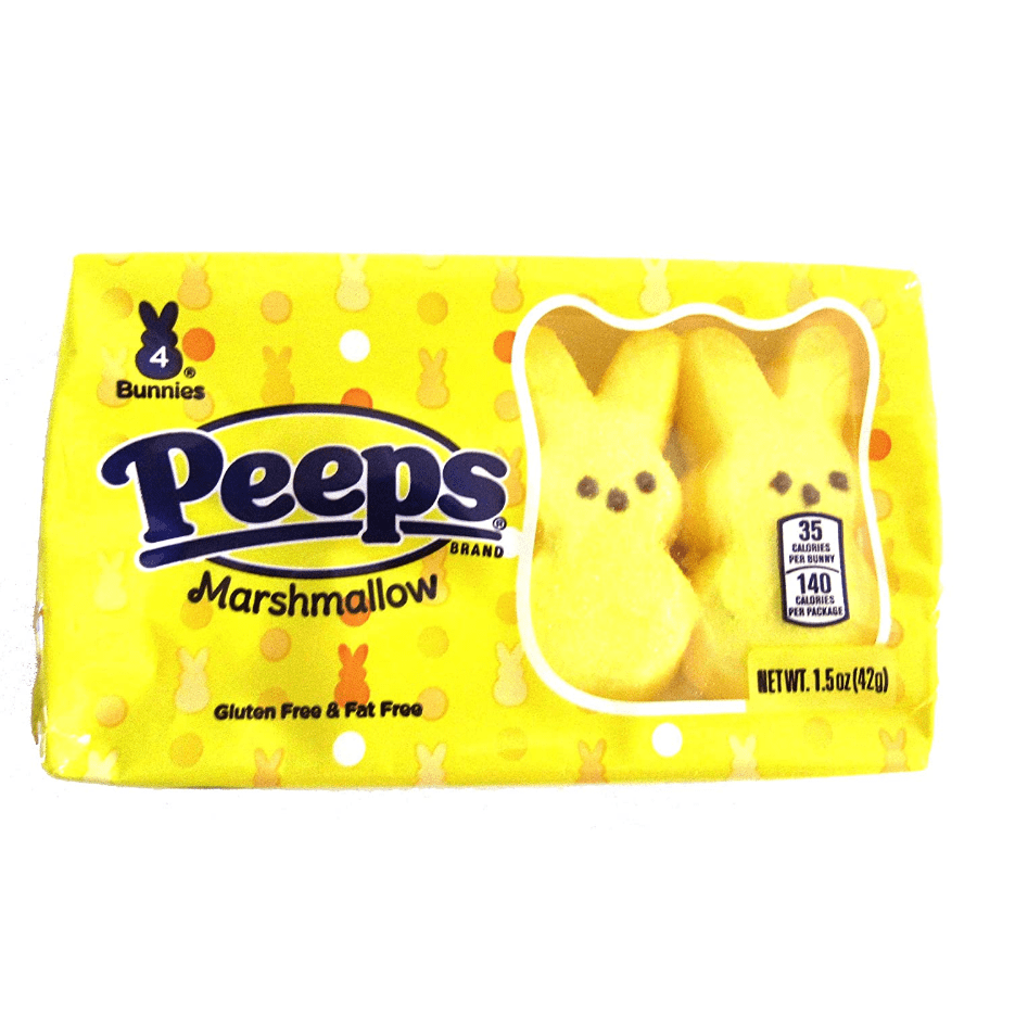 Peeps Yellow Marshmallow Bunnies