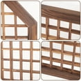 thumbnail image 5 of Rustic Style Window Frame with Grid Design Vintage Look 1 Set, 5 of 5