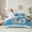 Blue Gray, variant on jejeloiu Rugby Game Gaming 7-Piece Twin Bedding Sets,Kids Football Sport Bedding Comforter Set For Teens Reversible
