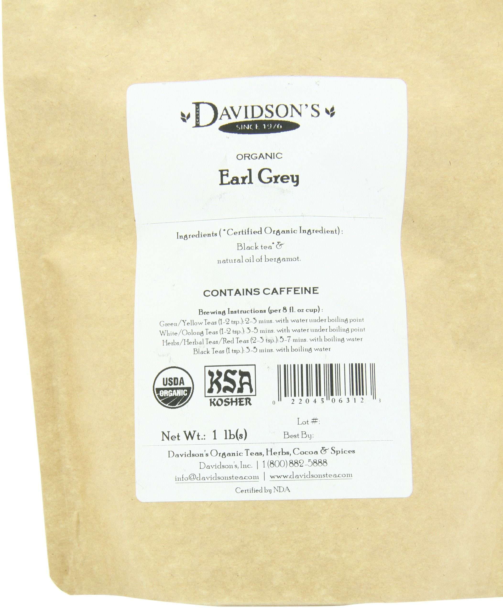 Davidson Organic Tea 6338 Bulk Herbal Te De Hibiscus Tea