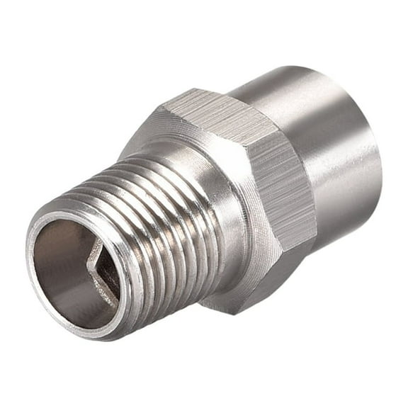 Uxcell 1/8 BSPT Stainless Steel Wide Angle Cone Spray Tip Nozzle