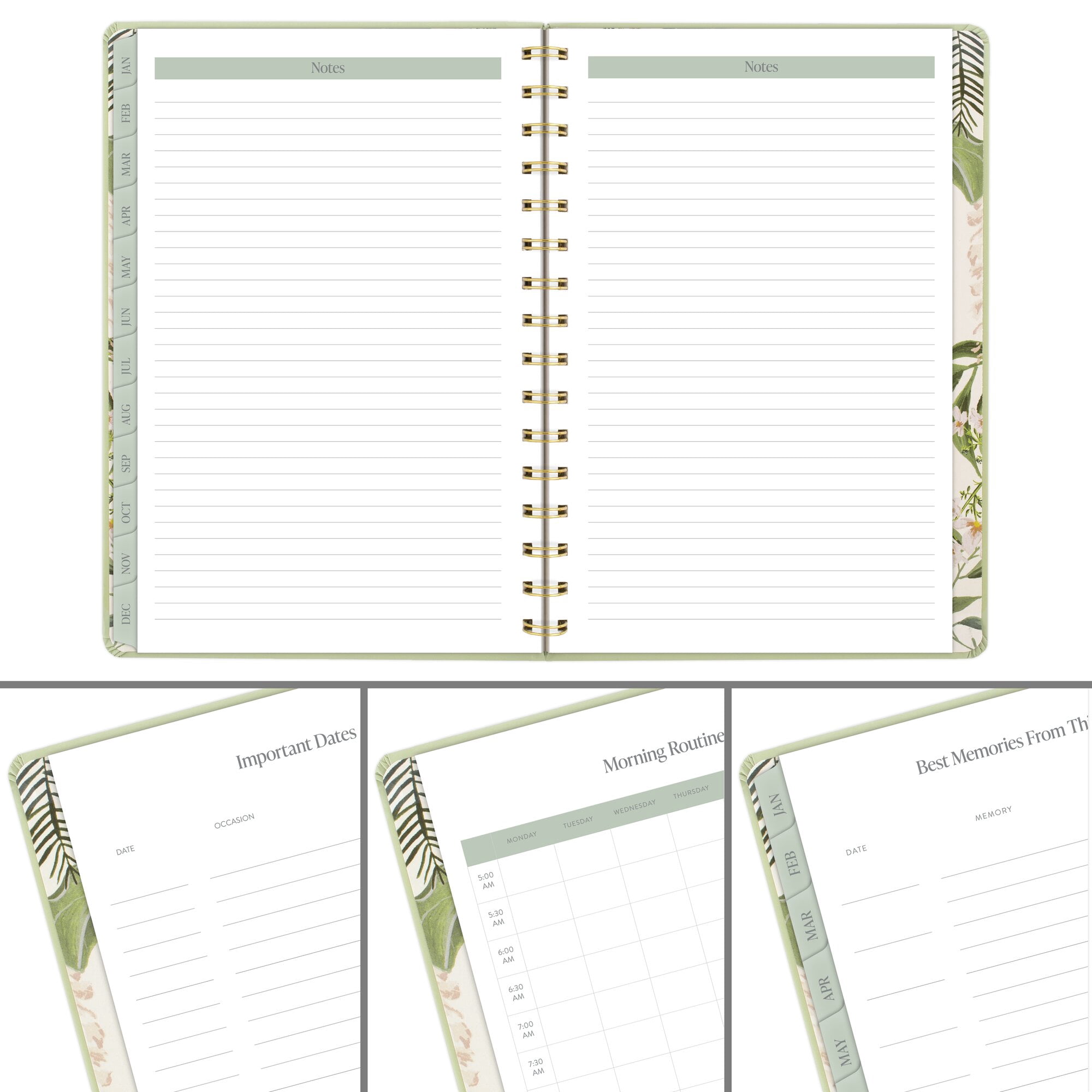 PenPillar for Cambridge 2026 Weekly Monthly Planner Garden Rose Small 5 12 x 8