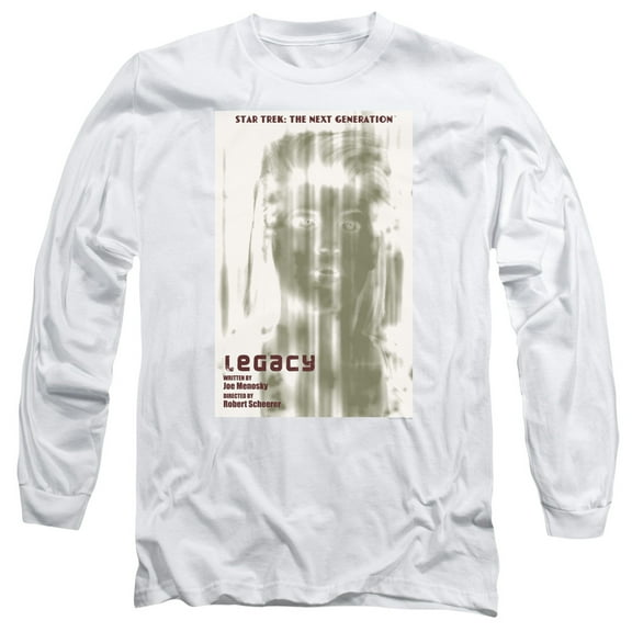 Star Trek Tng Season 4 Episode 6 Adult 18/1 T-Shirt White
