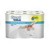 Great Value Paper Towels, 6ct