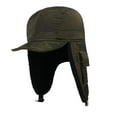 thumbnail image 4 of Windproof Winter Hat for Adults, Thermal Hat for Cold Weather, Baseball Cap with Dark Green, 4 of 8