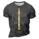 thumbnail image 1 of Camisetas de Manga Larga para Hombres Imprimir Casual Cuello Redondo Camiseta de Manga Corta, Camisetas de Manga Larga para Hombres Algodón, 1 of 4