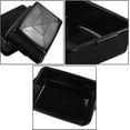 thumbnail image 2 of Fiazony 8 L Small Commercial Tote Box, Rectangle Utility Bus Tubs, 4-Pack, Black, 2 of 7