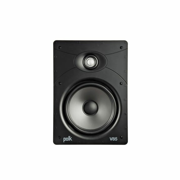 Polk V85 Vanishing V Series High-Performance In-Wall Speaker - Black