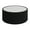 Black, variant on YWEN Round Coffee Table, 29.52" Drum Coffee Table with Sintered Stone Tabletop and Fluted PU Leather Covered and Stable Base, Circle Cocktail Tea Table for Living Room