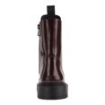 thumbnail image 3 of DKNY Womens MALAYA LACE UP Leather Zipper/Lace Up Combat & Lace-Up Boots, 3 of 6