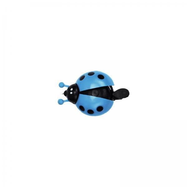 koolsoo 2xBike Bell, Colorful Loud Sound Bell Ladybug Bike Bell Children Outdoor Cycling , Blue, 3 Pcs
