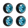 thumbnail image 2 of RC Drift Car Tires, 4PCS RC Tires And Wheels Stable Driving Durable Strong Cushioning  For 1/28 RC Car For Racing Blue,Red,Black,, 2 of 8