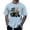 Light Blue, variant on Mens Graphic T-Shirts Patriotic Farm Tractor Graphic Short Sleeve Mens Activities Shirt,Grey,2XL
