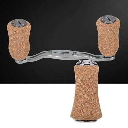 HERCHR Durable Wood Knob Replacement Parts for Baitcast/Daiwa/Spinning Fishing Reel Handle Fishing Knob Wood Fishing Knob