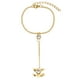 thumbnail image 2 of Pulseras para mujer, regalos para mujer, pulsera con lazo de cristal para mujer, brazalete para San Valentín, boda, novia, un pendiente., 2 of 5