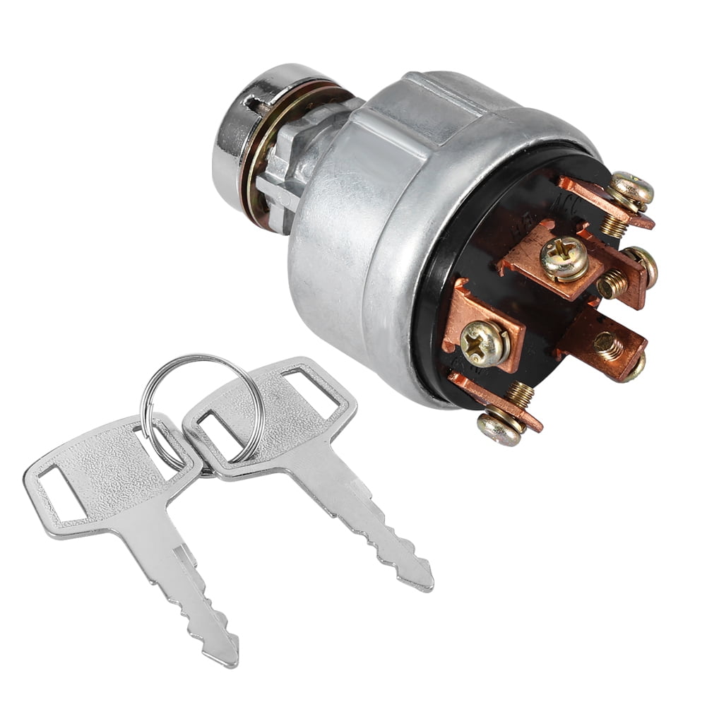 Details about   LARBI Ignition Switch With 4 Position 6 Terminal Wire Digger 2 Keys Suit for Kob 