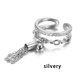 thumbnail image 4 of Guardurnaity Anillo étnico de plata de ley con circonita – Exquisitos anillos vintage de estilo retro Ropa, zapatos y accesorios Miscelánea, 4 of 6