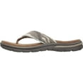 thumbnail image 4 of Skechers USA Men's Bosnia Flip-Flop,Brown,11 M US, 4 of 7
