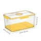 thumbnail image 5 of Organizador de refrigerador transparente con drenaje para alimentos frescos, 5 of 8