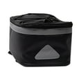 thumbnail image 1 of PVC Back Seat Bag for Electric/Mountain Bike, Tail Storage Box with Reflective Strips, Water-Resistant, 1 of 4