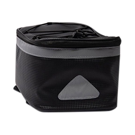 Back Seat Storage Bag for Electric Bike - Spacious Material, Waterproof and Durable, Reflective Strips for Safety, Suitable for Mountain Bikes and Scooters