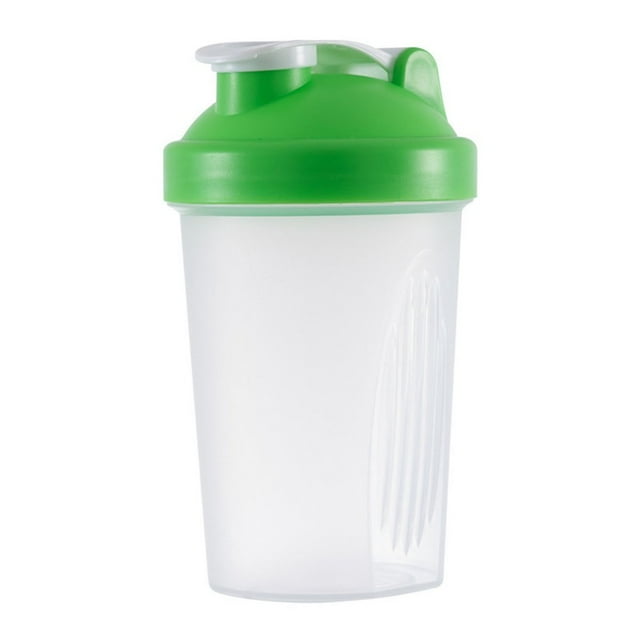 400ml Shaker Bottle Sports Whey Protein Mixing Bottle With Stirring Ball Bot Cup