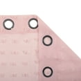 thumbnail image 2 of Lanco Pink Curtain, Grommet Sheer Window Curtains for Bedroom, Living Room , 2 Panels, 37Wx95L , Dotted Curtains, 2 of 5
