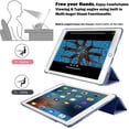 thumbnail image 5 of DuraSafe Cases For iPad PRO 10.5 Inch / Air 10.5 Inch Slimline Series Lightweight Protective Cover with Dual Angle Stand & Froasted PC Back Shell - Navy Blue, 5 of 9