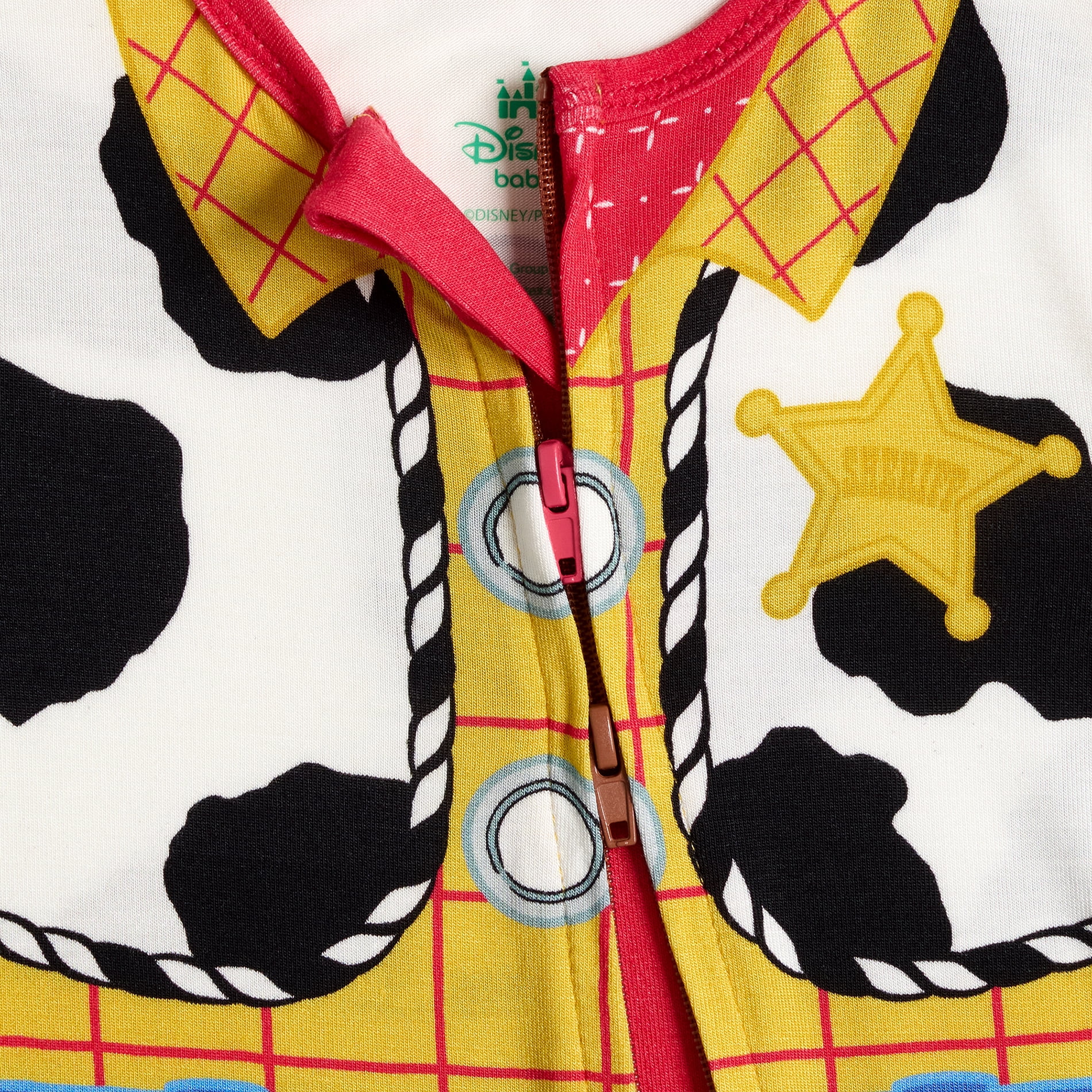 Toy Story Baby Boys Cozy and Comfortable Viscose Cosplay Coverall, Sizes 0/3M-24M
