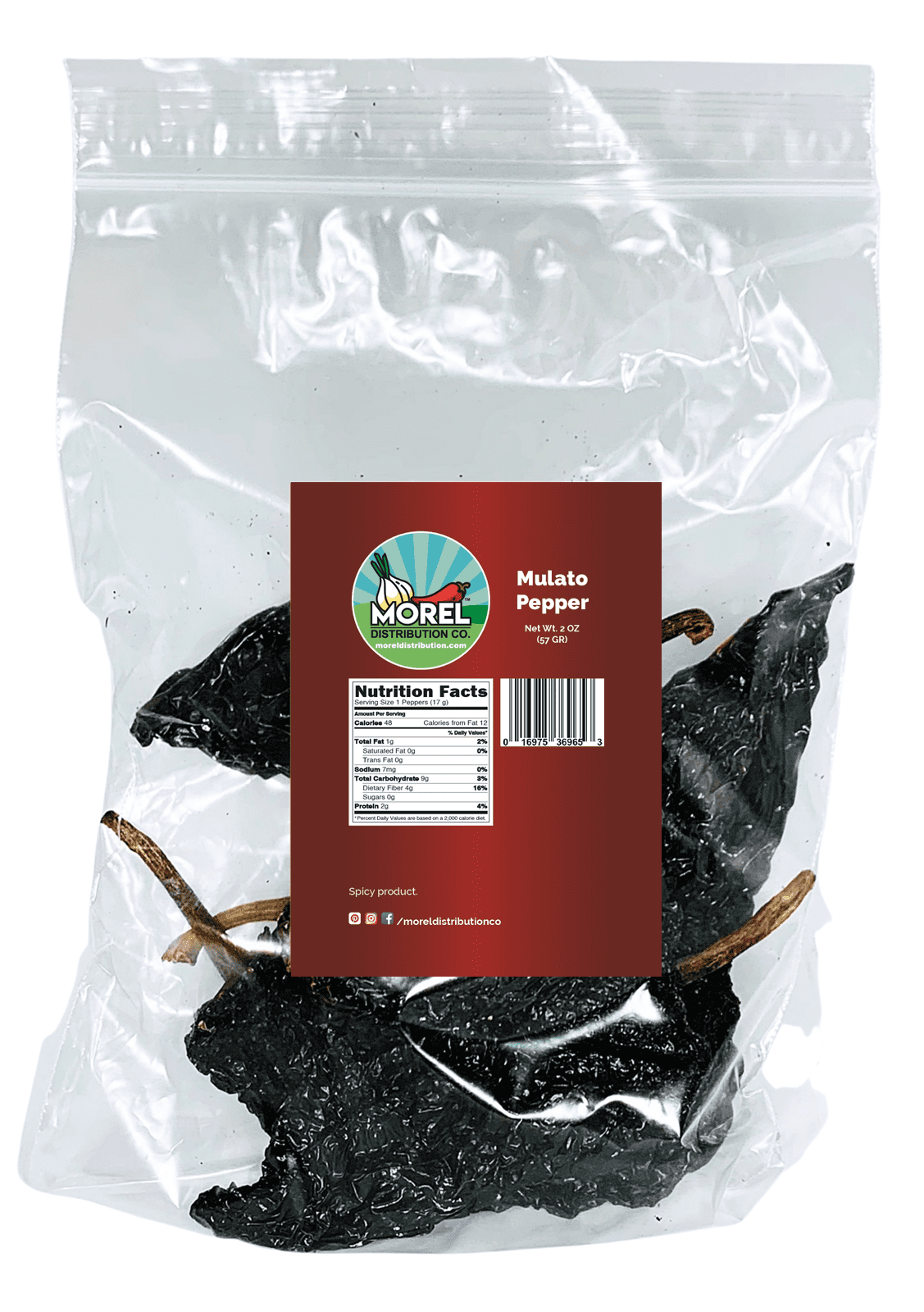 Dried Mulato Pepper (Chile Mulato) 2 oz - Walmart.com