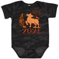 thumbnail image 3 of Inktastic 2021 Chinese New Year Ox Boys or Girls Baby Bodysuit, 3 of 5