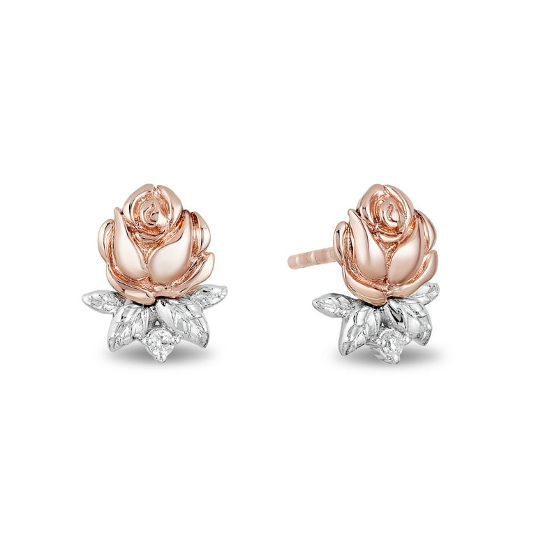 Belle rose earrings sale