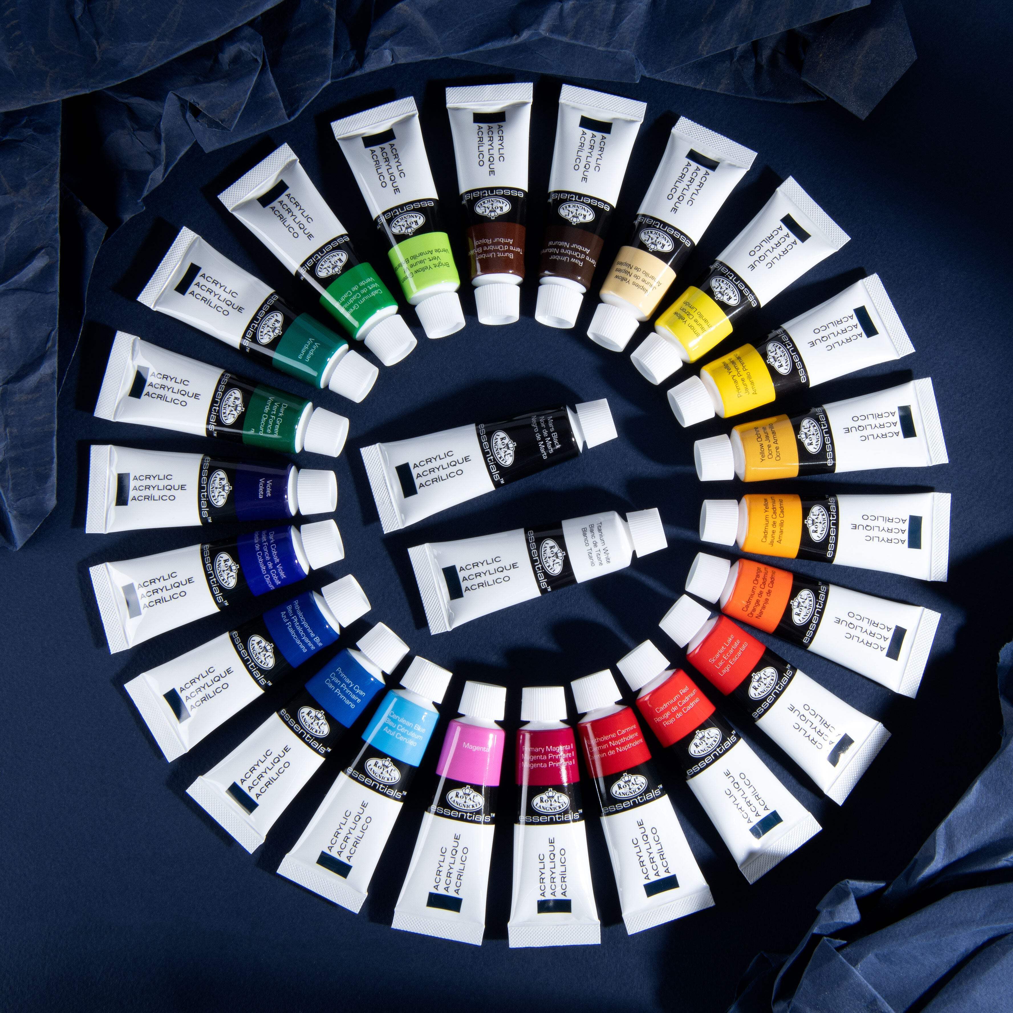 Royal & Langnickel Essentials Acrylic Paint Set, 36-Count photo 2