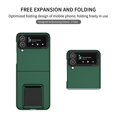 thumbnail image 2 of ELEHOLD Slim Fit Case for Samsung Galaxy Z Flip 4 with Invisible Hidden Kickstand Non-Slip Full Body Shockproof Protective Cover for Samsung Z Flip 4, Green, 2 of 9