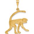 thumbnail image 4 of 14K Yellow Gold Monkey Charm (37 X 26) Made In United States c1166, 4 of 6