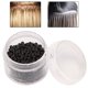 thumbnail image 1 of Hair Extension Tool Hair Extension Ring, Hair Extension Link Ring, Durable 1000pcs For Hair Extension Use Hairdressing Salon Barber ANGGREK Marron oscuro, 1 of 8