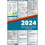 2024 Oregon State and Federal Labor Law Poster (Laminated)