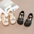 thumbnail image 3 of Paokuoon Little Kids Toddler Girls Summer Sandals with Bowknot Outdoor Casual Beach Shoes Walking Shoes, 3 of 9