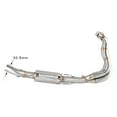 thumbnail image 4 of For Triumph Trident 660 2021 2022 2023 2024 Modified Motorcycle Escape ATV Exhaust Header Link Pipe 51MM Slip-on Muffler Tube System, 4 of 5