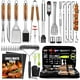 thumbnail image 1 of Juego de herramientas para parrilla de barbacoa Taimasi de acero inoxidable de 34 piezas con termómetro, 1 of 8