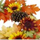 thumbnail image 4 of Corona artificial de Acción de Gracias con girasoles y piñas, 24 pulgadas, sin iluminación, 4 of 4