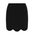 thumbnail image 6 of ABATAB Tennis Skirts for Women with Pockets Scalloped High Waisted Golf Trendy Skorts Comfort Casual Athletic Wotrkout Shorts, 6 of 6
