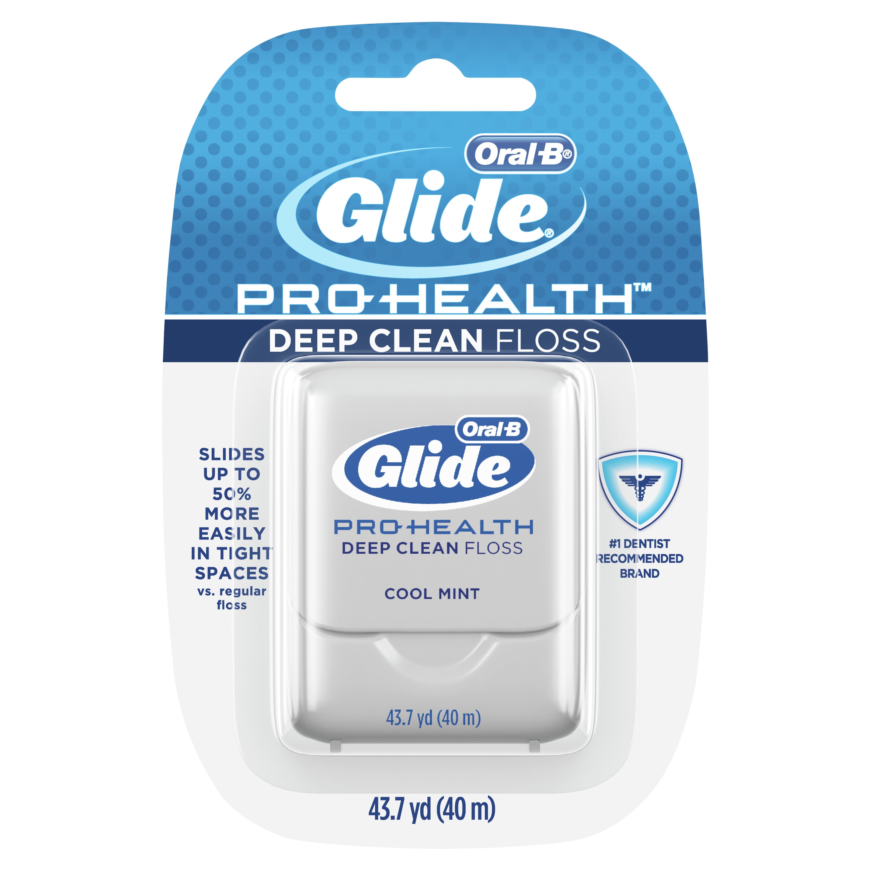 Oral-B Glide Pro-Health Deep Clean Cool Mint Dental Floss, - Walmart.com