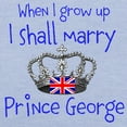 thumbnail image 3 of CafePress - Marry Prince George T Shirt - Cute Toddler T-Shirt, 100% Cotton, 3 of 4