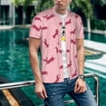 thumbnail image 6 of Lsque Dachshund Dog Puppy Pattern Mens Polo Golf Shirts Funny Graphics Shorts Sleeve Button Shirts Baseball T-shirt-3X-Large, 6 of 7
