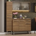 thumbnail image 2 of Mueble de Cocina Compacta 137cm Sin Tarja Emilly Madesa 05, 2 of 9