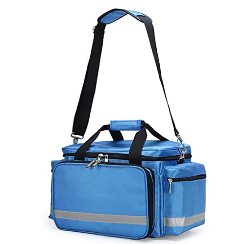 Medical Supplies Bag, Family First aid kit Large-Capacity,Nurse Bag with Handle and Shoulder Strap,Multiple Pockets Portable Medical Kits