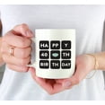 thumbnail image 3 of Koyal Wholesale Zoom Birthday Ceramic Coffee Mug, Happy 40th Birthday, 3 of 5